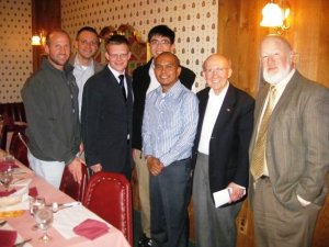 With PCA ministers in 2009. From left to right: Chris Garriott, Stephen Fix, James Forsyth, Ken Woo, Butch Hardman and Ed Bradley.